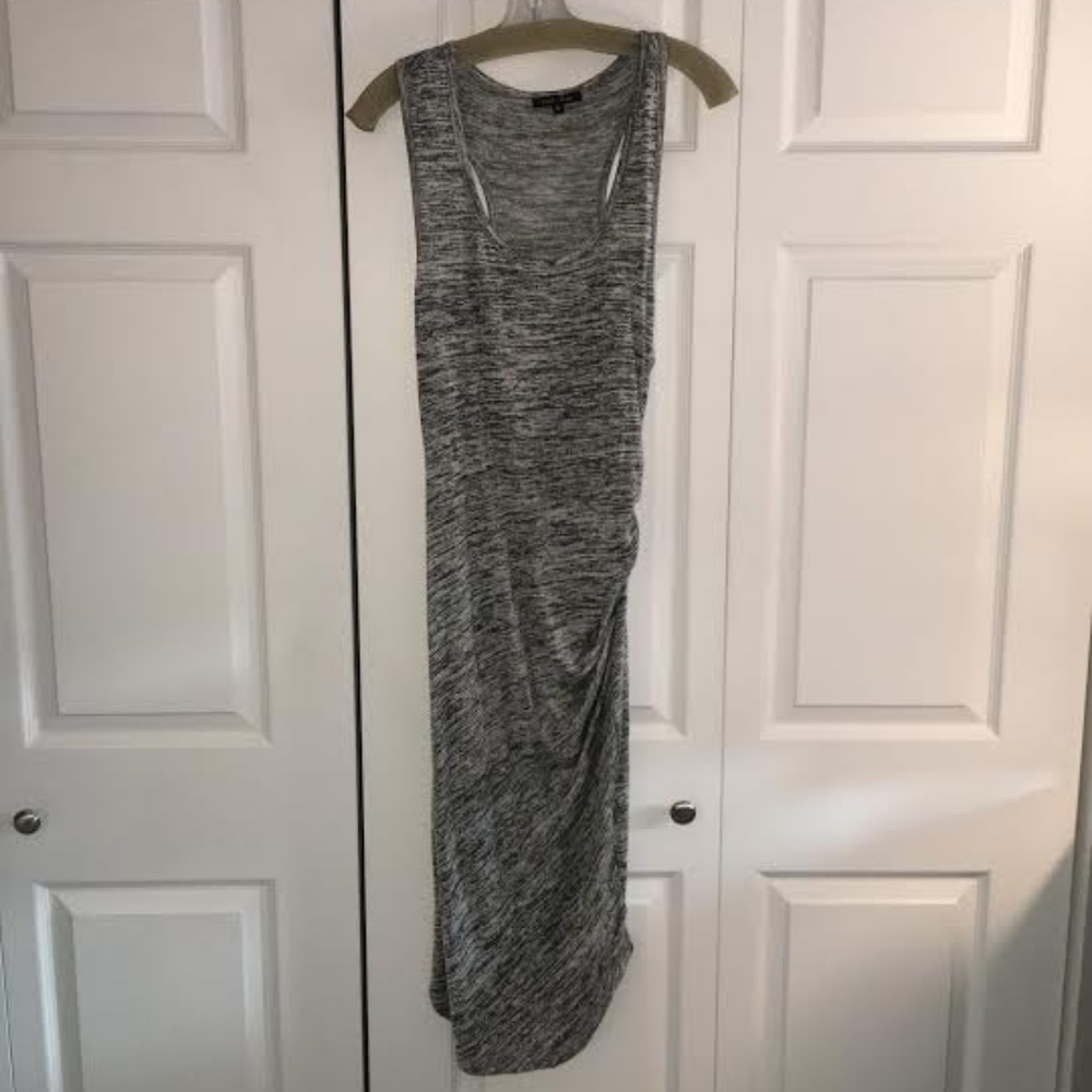 Ellie & Kate Gray Racerback Dress
